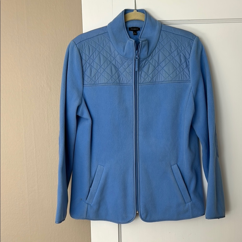 Talbot’s Women's Blue Fleece Jacket